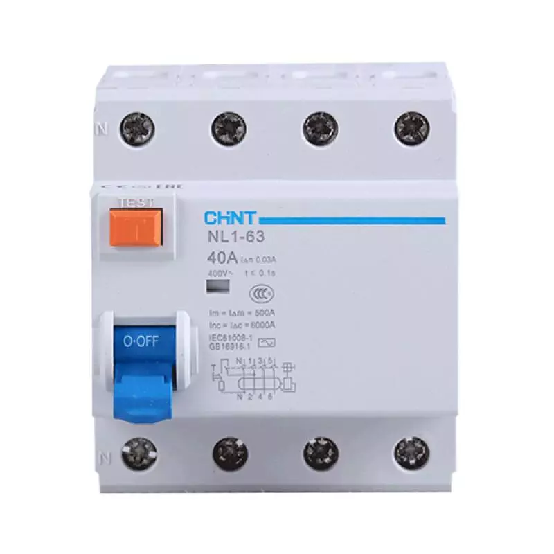 NL1-63 3P+N 40A 30mA AC type (R)